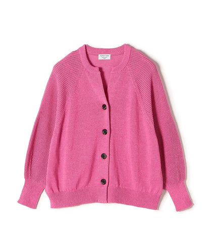 〈手洗い可能〉 ペーパー コットン カーディガン