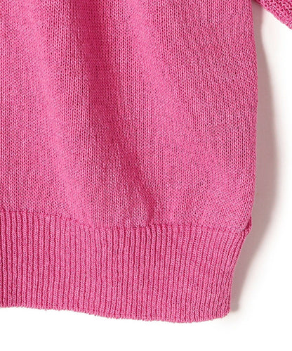 〈手洗い可能〉 ペーパー コットン カーディガン