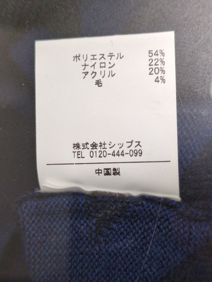 SU: SILTECH YARN ハウンドトゥース リンクス ニット