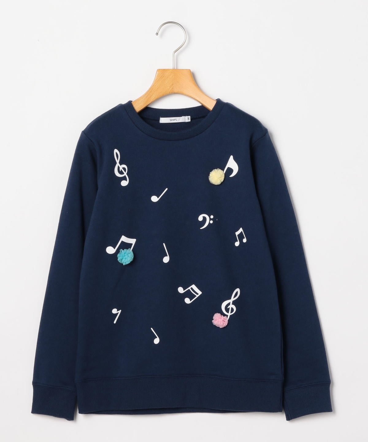 SHIPS KIDS:ミュージック プリント スウェット(140〜150cm)