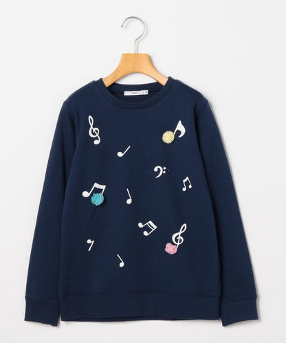 SHIPS KIDS:ミュージック プリント スウェット(140〜150cm)