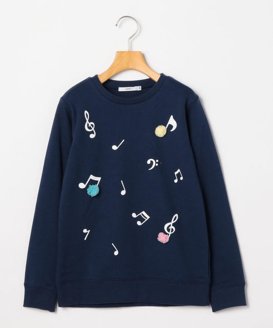 SHIPS KIDS:ミュージック プリント スウェット(140〜150cm)