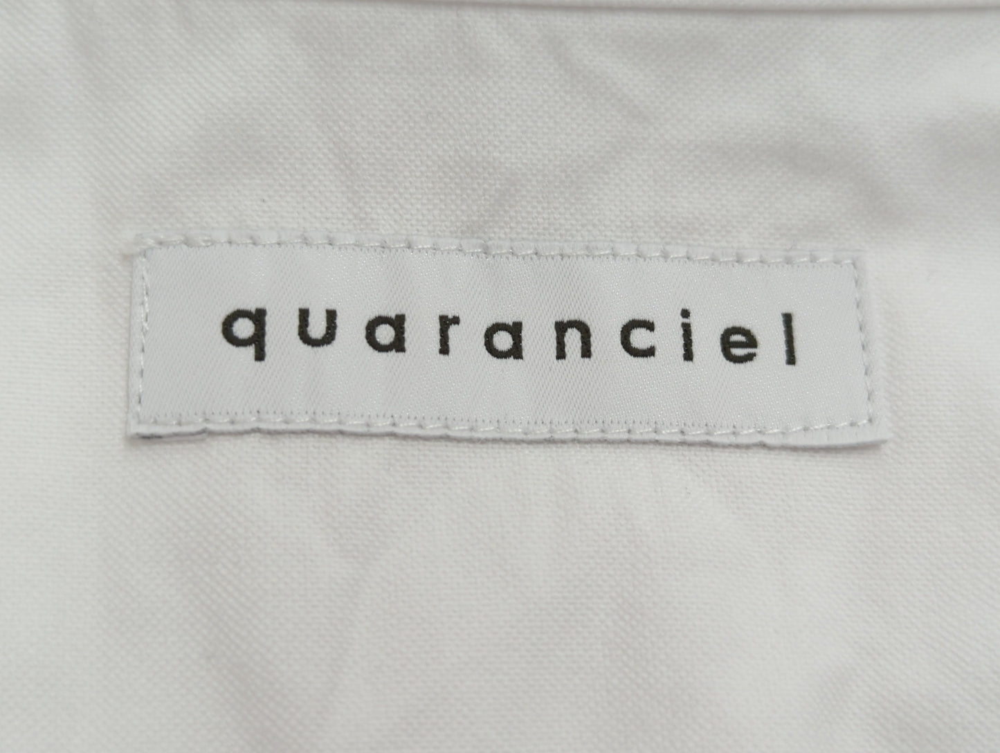 quaranciel:〈洗濯機可能〉オックスフォード ボリュームスリーブ ショート丈 シャツ
