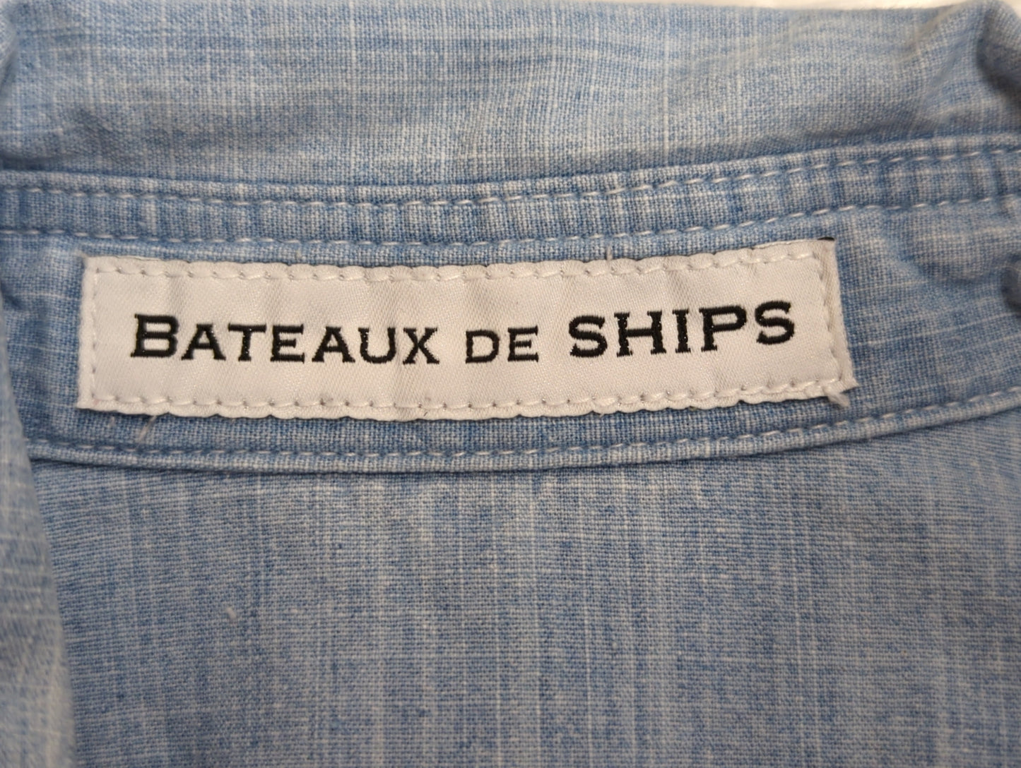 BATEAUX DE SHIPS: ダンガリー ウエスタンシャツ