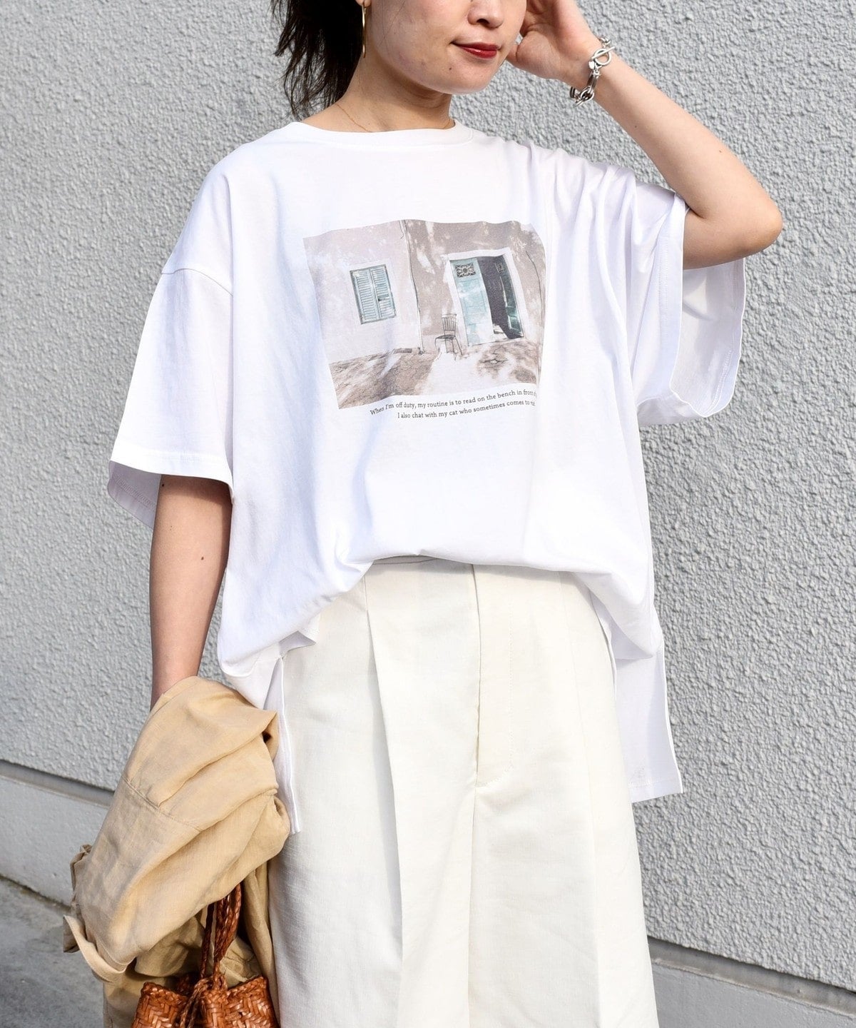 オーガニックコットン フォト ショート スリーブ TEE