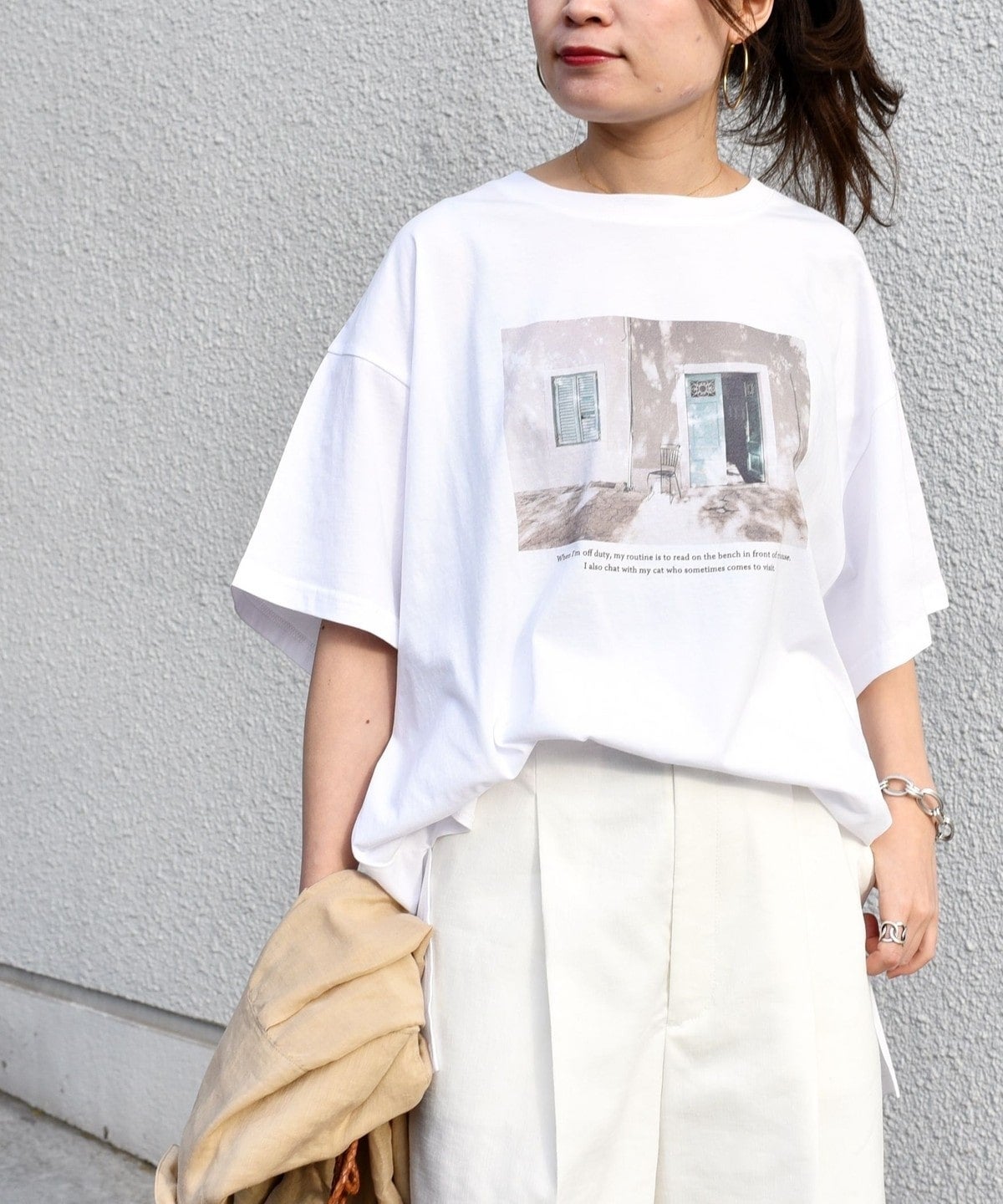 オーガニックコットン フォト ショート スリーブ TEE