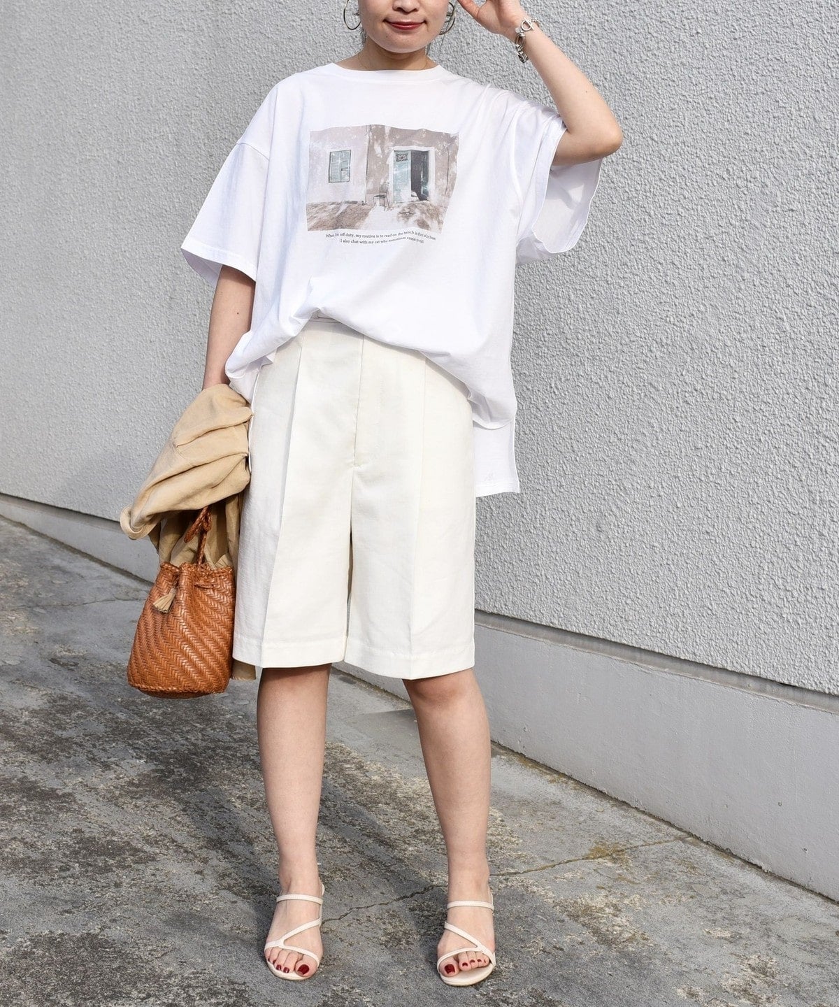 オーガニックコットン フォト ショート スリーブ TEE
