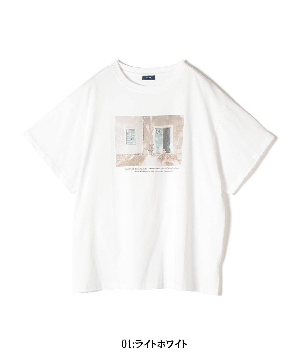 オーガニックコットン フォト ショート スリーブ TEE