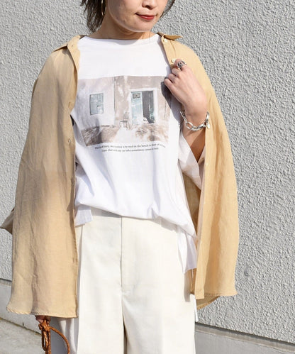 オーガニックコットン フォト ショート スリーブ TEE