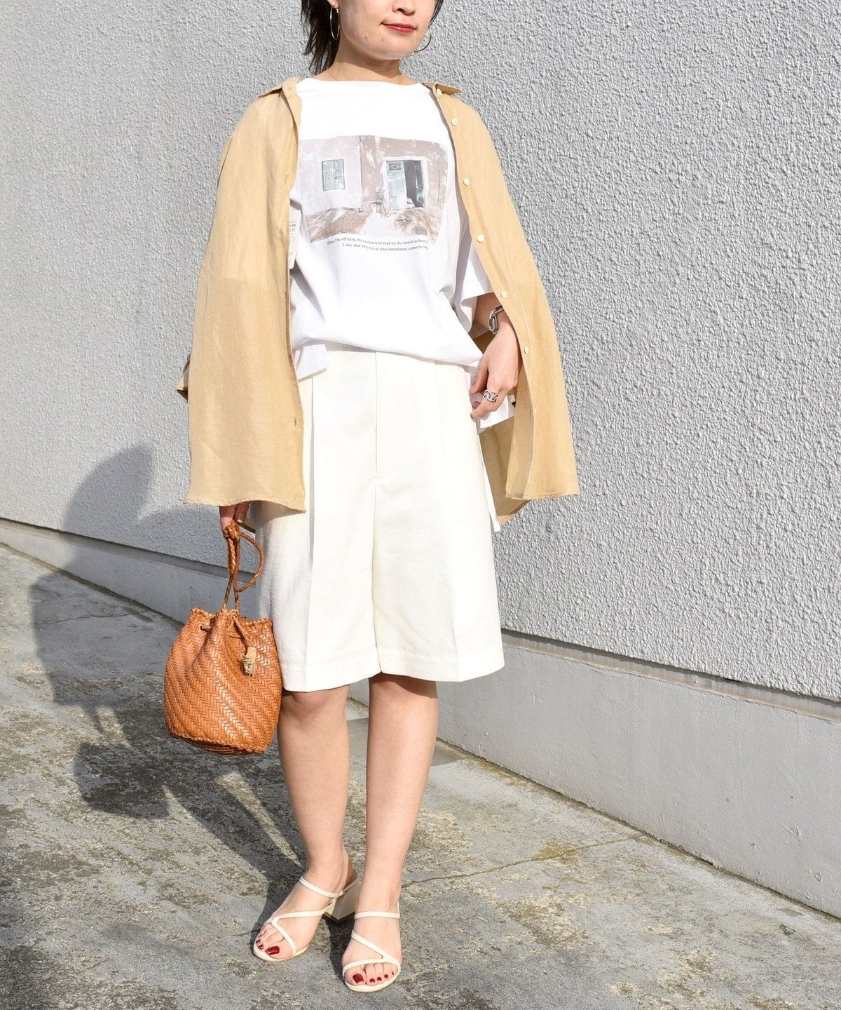 オーガニックコットン フォト ショート スリーブ TEE