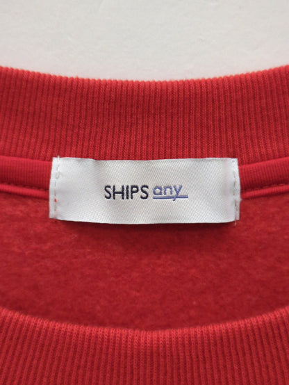 SHIPS any: USAコットン 裏起毛 パフ スリーブ ワンピース