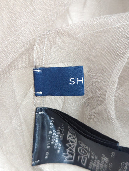 〈手洗い可能〉チュール ビッグ シャツ
