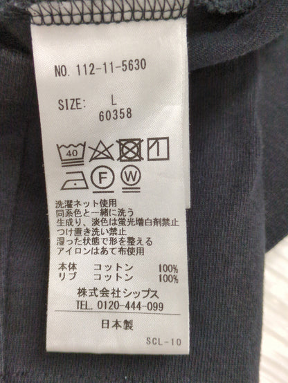 【SHIPS別注】THYARD: エーゲ海コットン ボックスシルエット Tシャツ