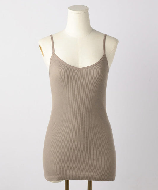 PERUVIANリブキャミソール