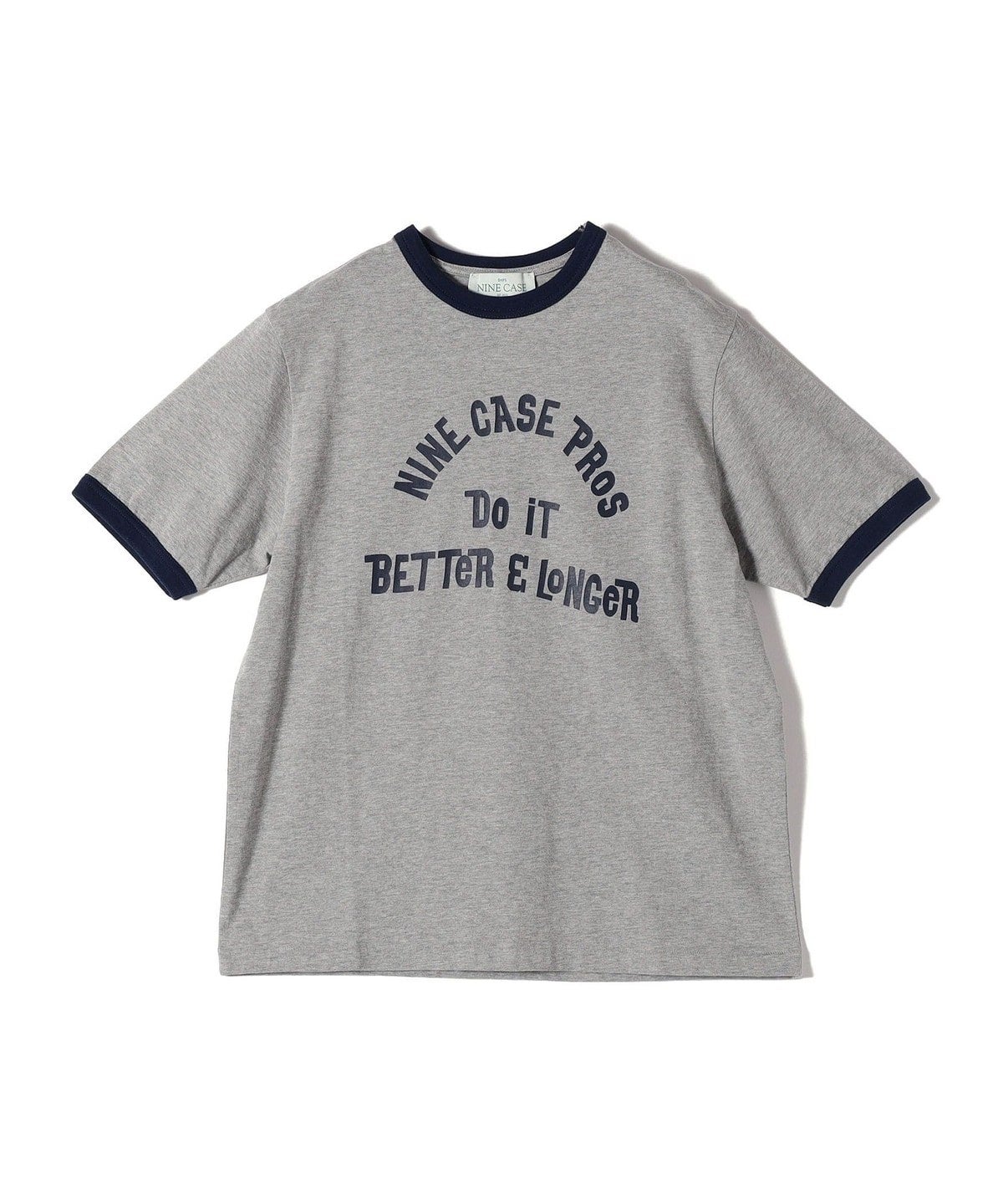SHIPS NINE CASE:〈洗濯機可能〉プリント リンガー TEE