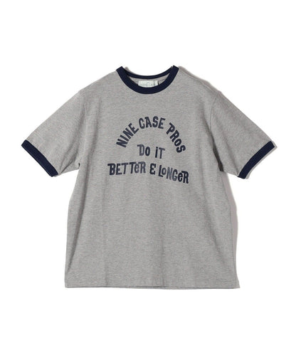 SHIPS NINE CASE:〈洗濯機可能〉プリント リンガー TEE
