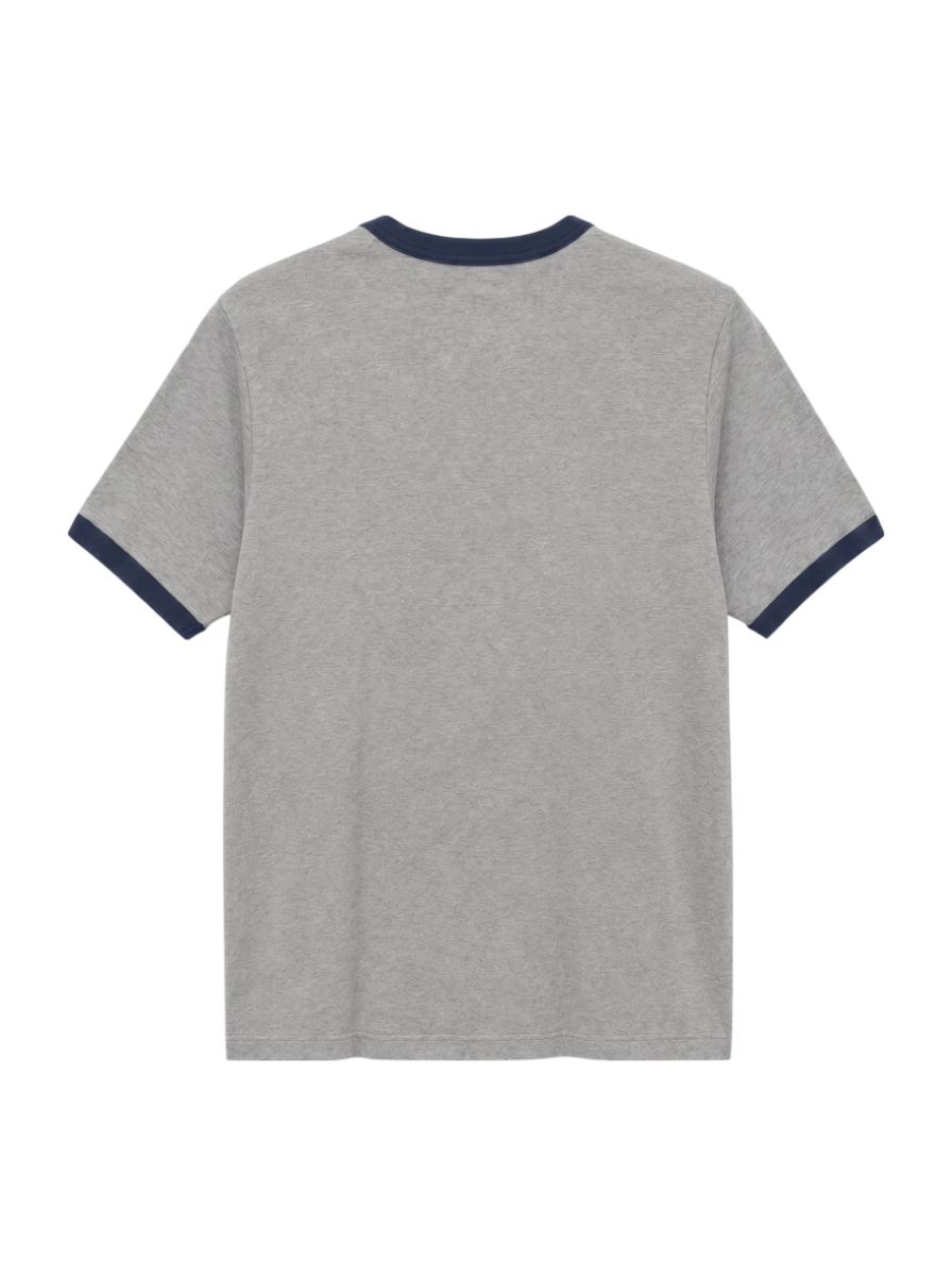 SHIPS NINE CASE:〈洗濯機可能〉プリント リンガー TEE