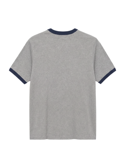 SHIPS NINE CASE:〈洗濯機可能〉プリント リンガー TEE