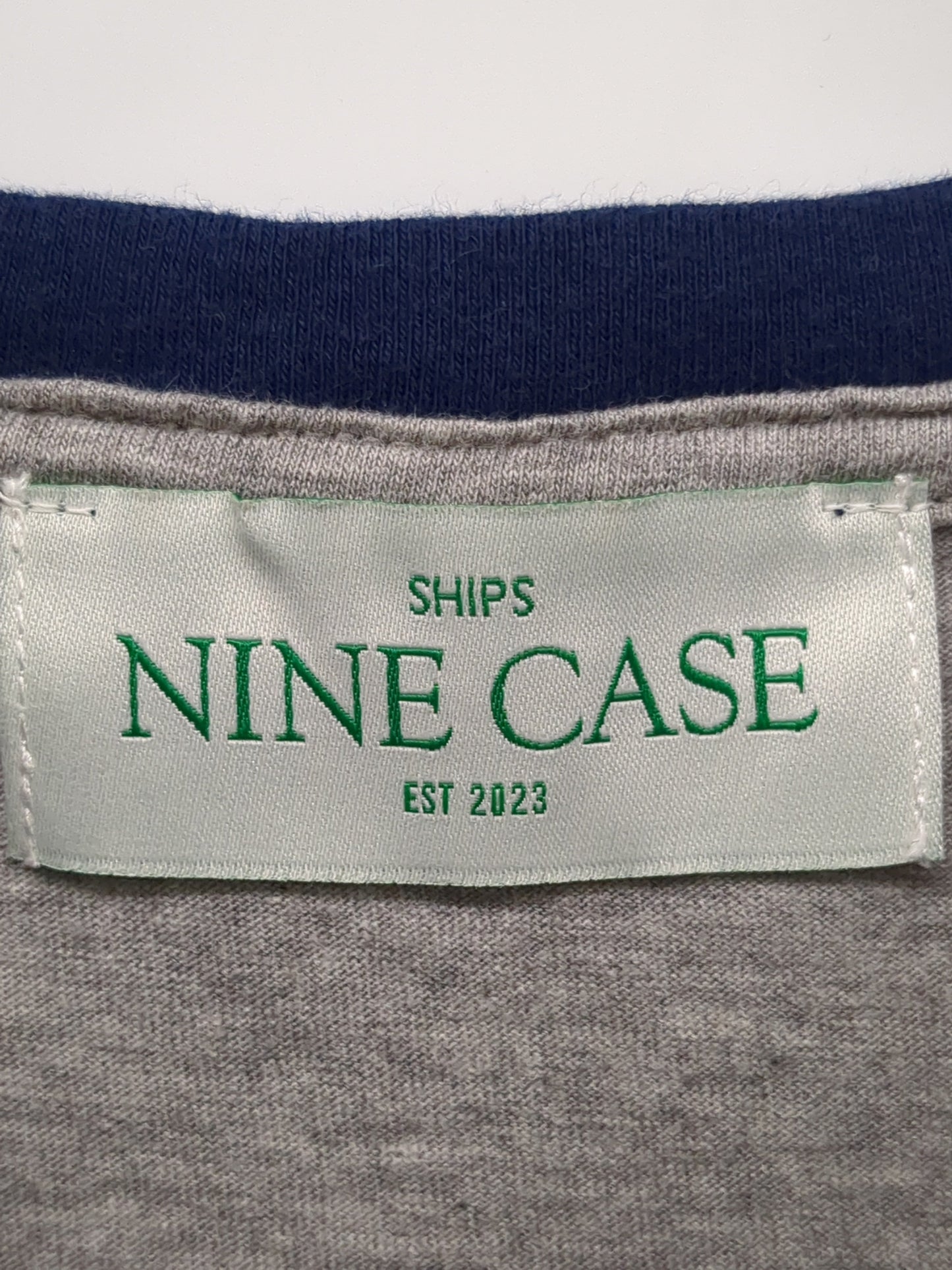 SHIPS NINE CASE:〈洗濯機可能〉プリント リンガー TEE