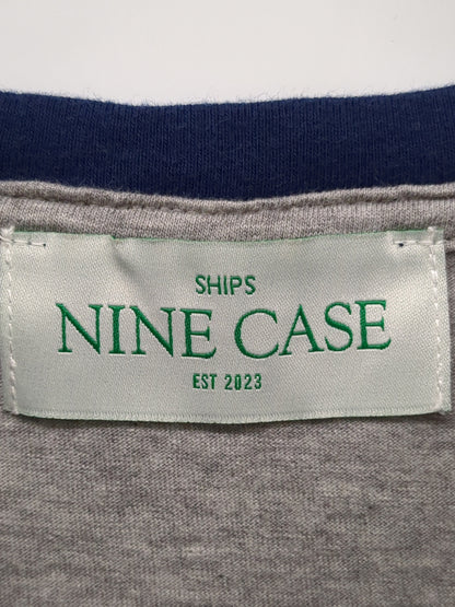 SHIPS NINE CASE:〈洗濯機可能〉プリント リンガー TEE