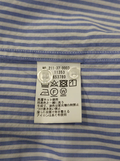 SHIPS Colors:〈洗濯機可能〉シアーサッカー スキッパー 7分袖 シャツ