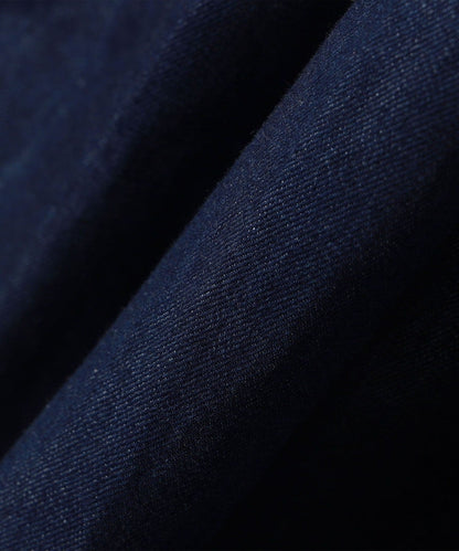 SHIPS any: シャーリング デニム ポケット ワンピース ［SHIPS any DENIM］