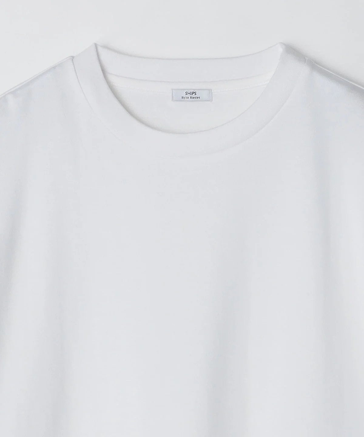 SHIPS: 抗菌・防臭 NANO-FINE（R） コットン クルーネック Tシャツ