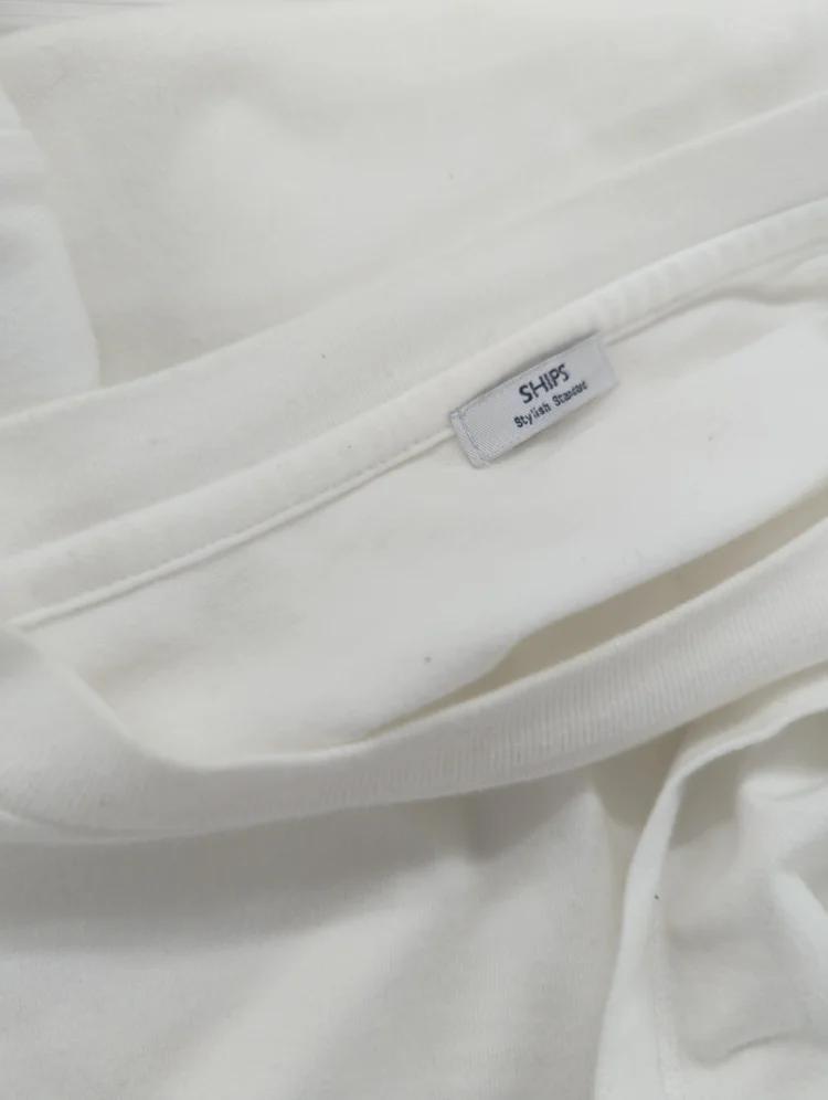 SHIPS: 抗菌・防臭 NANO-FINE（R） コットン クルーネック Tシャツ
