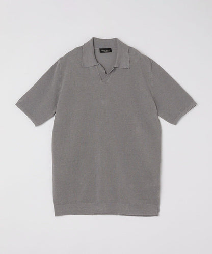 ROBERTO COLLINA: LINEN PIQUE POLO