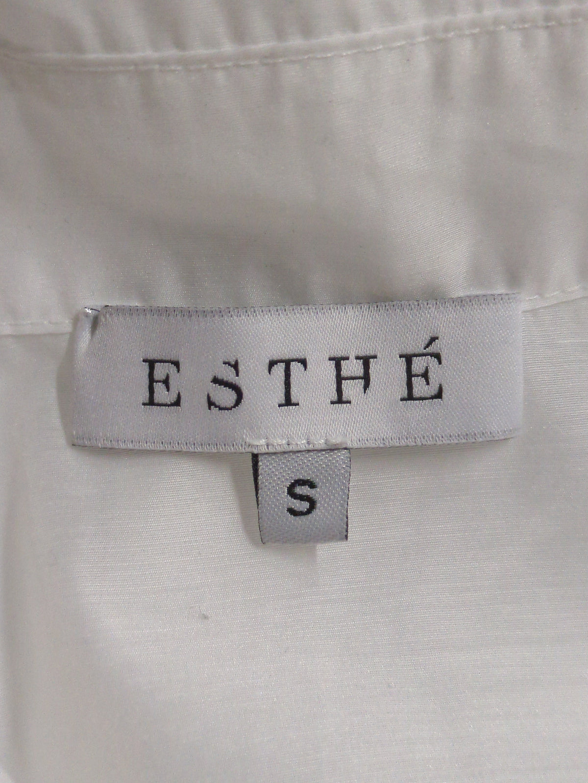 ESTHE:〈手洗い可能〉オーバーサイズ シャツ