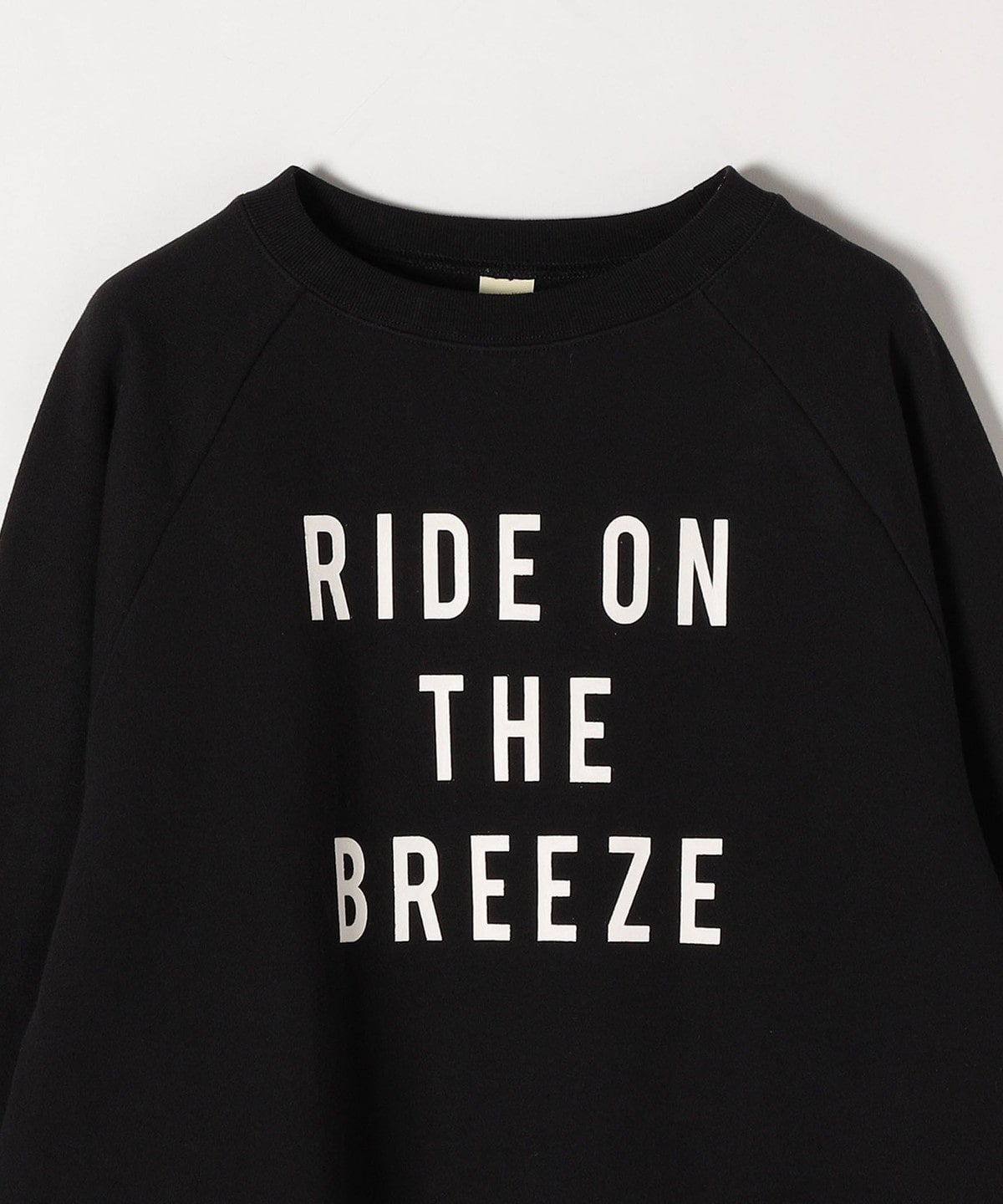 【SHIPS any別注】THE KNiTS: ロゴ ロングスリーブ スウェット