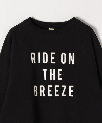 【SHIPS any別注】THE KNiTS: ロゴ ロングスリーブ スウェット