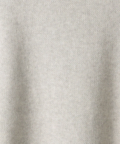 SHIPS:〈手洗い可能〉コットン カシミヤ ソリッド クルーネックニット