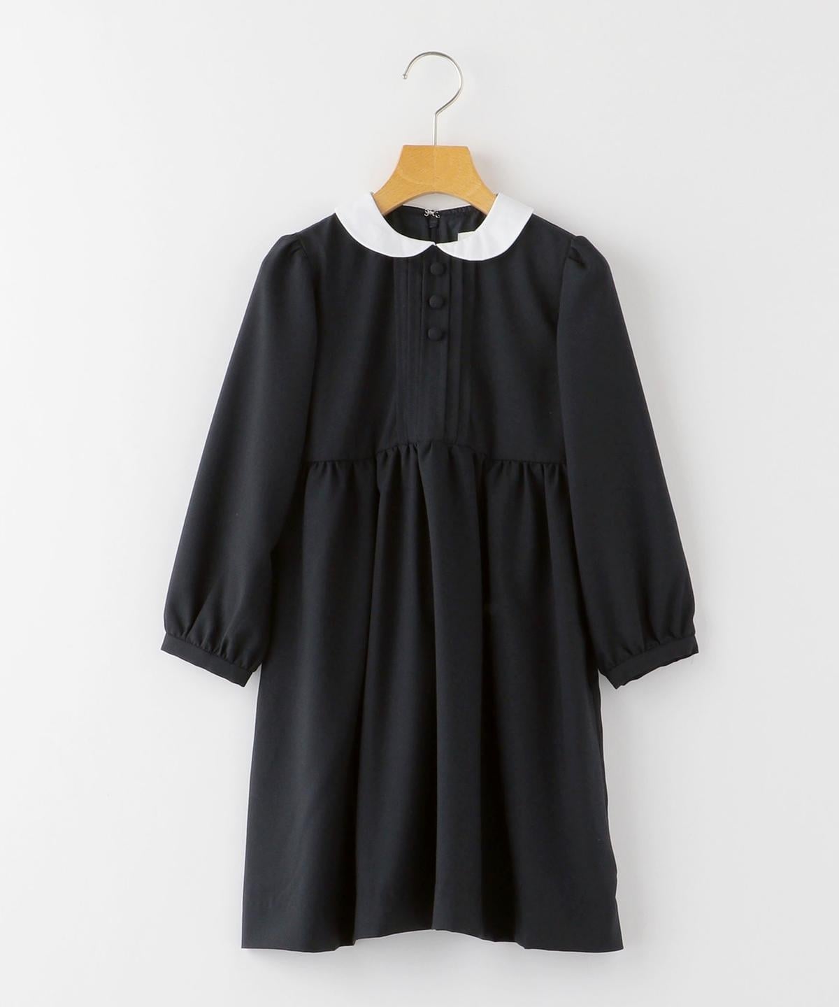 SHIPS KIDS:ピンタック ツイル ワンピース(100〜130cm)