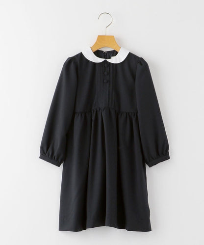 SHIPS KIDS:ピンタック ツイル ワンピース(100〜130cm)