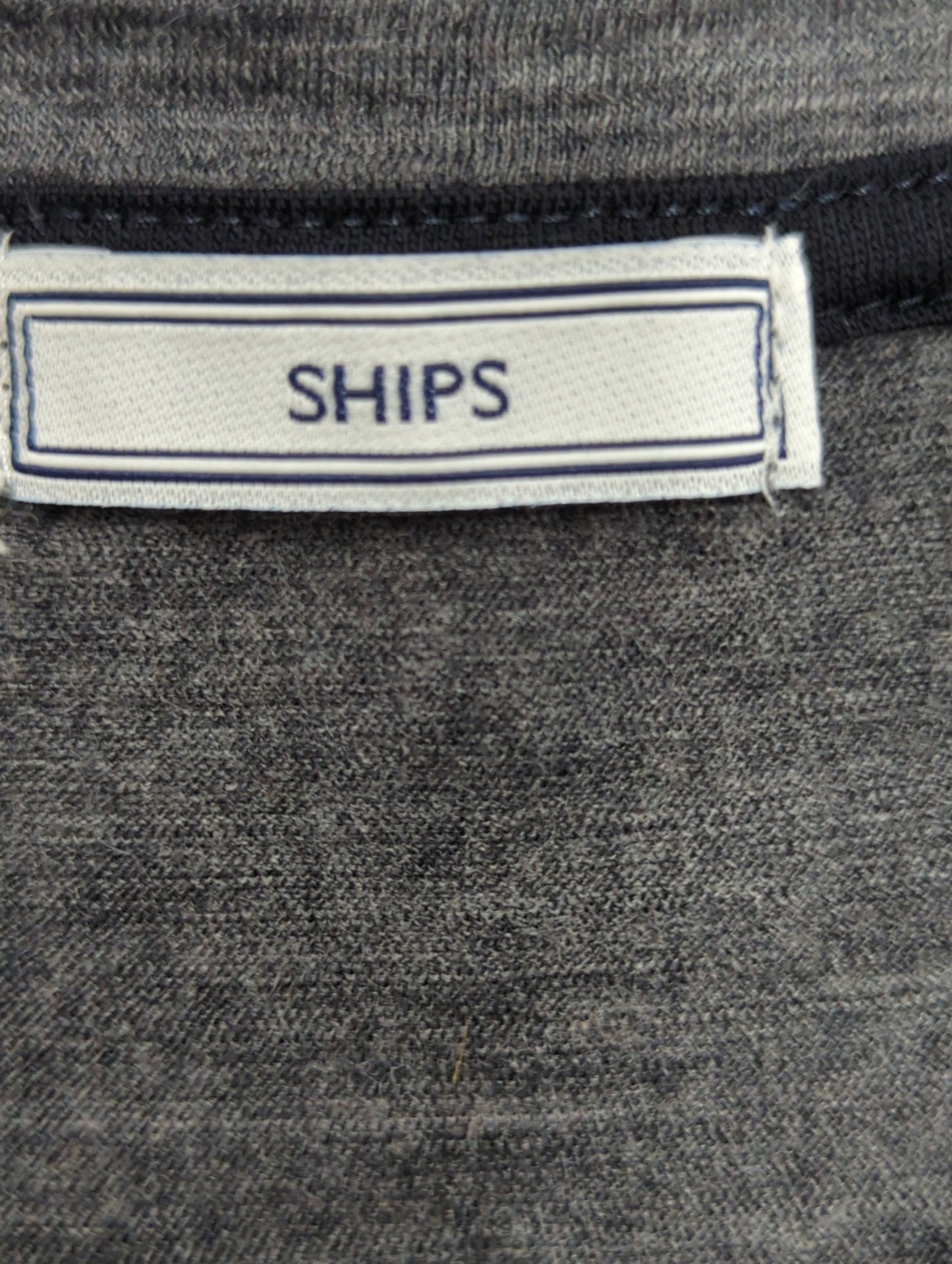 SHIPS: 【ウォッシャブル】 super 100s 梳毛ウールジャージ クルーネックTシャツ