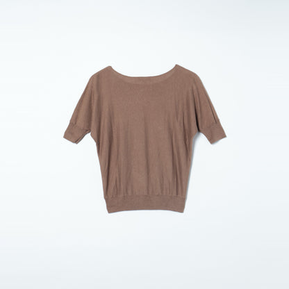 PrimaryNavyLabel:ワイドクルーネックプルオーバー