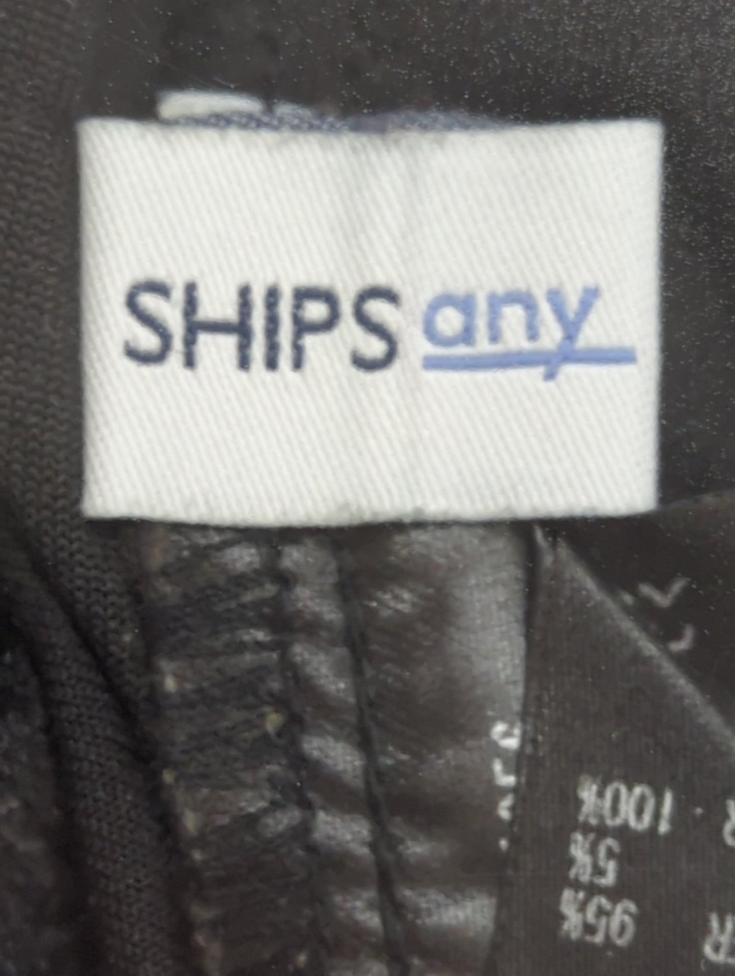 SHIPS any:〈手洗い可能〉クラッシュ ベロア サイドライン ワイド イージー パンツ