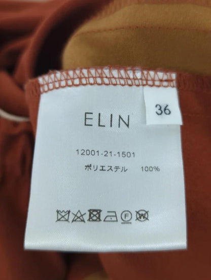 ELIN:サイドラインストレートパンツ