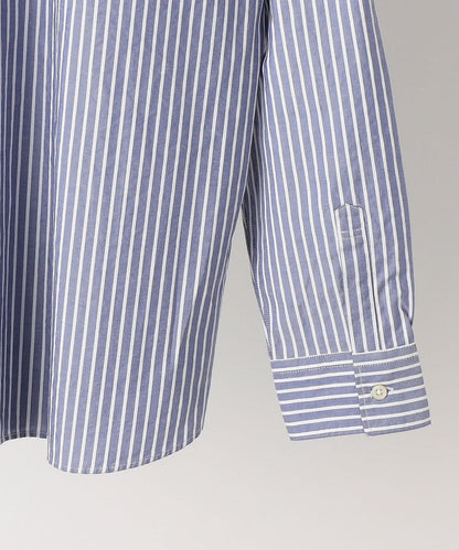 SHIPS any: ALBINI コットン オックス 長袖シャツ
