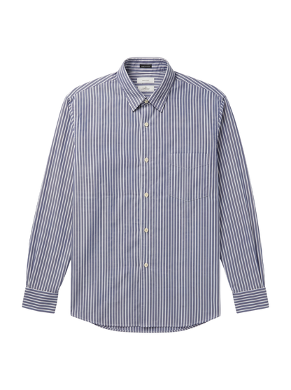SHIPS any: ALBINI コットン オックス 長袖シャツ