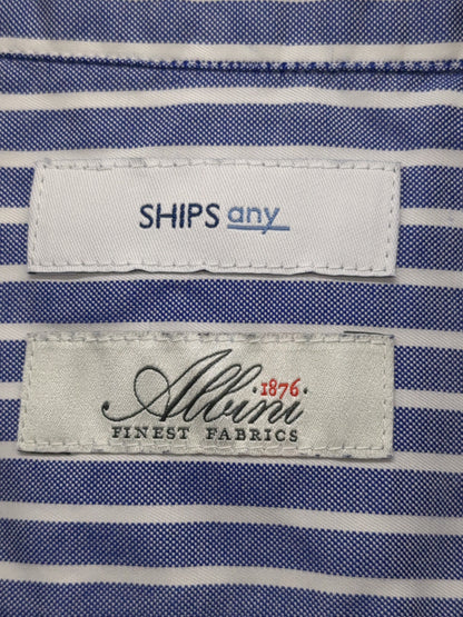 SHIPS any: ALBINI コットン オックス 長袖シャツ