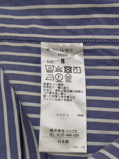 SHIPS any: ALBINI コットン オックス 長袖シャツ