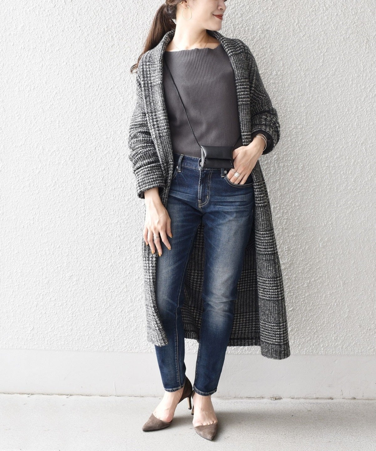 WEB限定】SHIPS any: バルマカーン コクーン コート 24FW / ONE SIZE