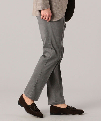 SHIPS: <ストレッチ>ノープリーツ シャンブレー パンツ