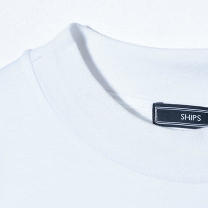SHIPS: ALBINI モックネック ショートスリーブ Tシャツ