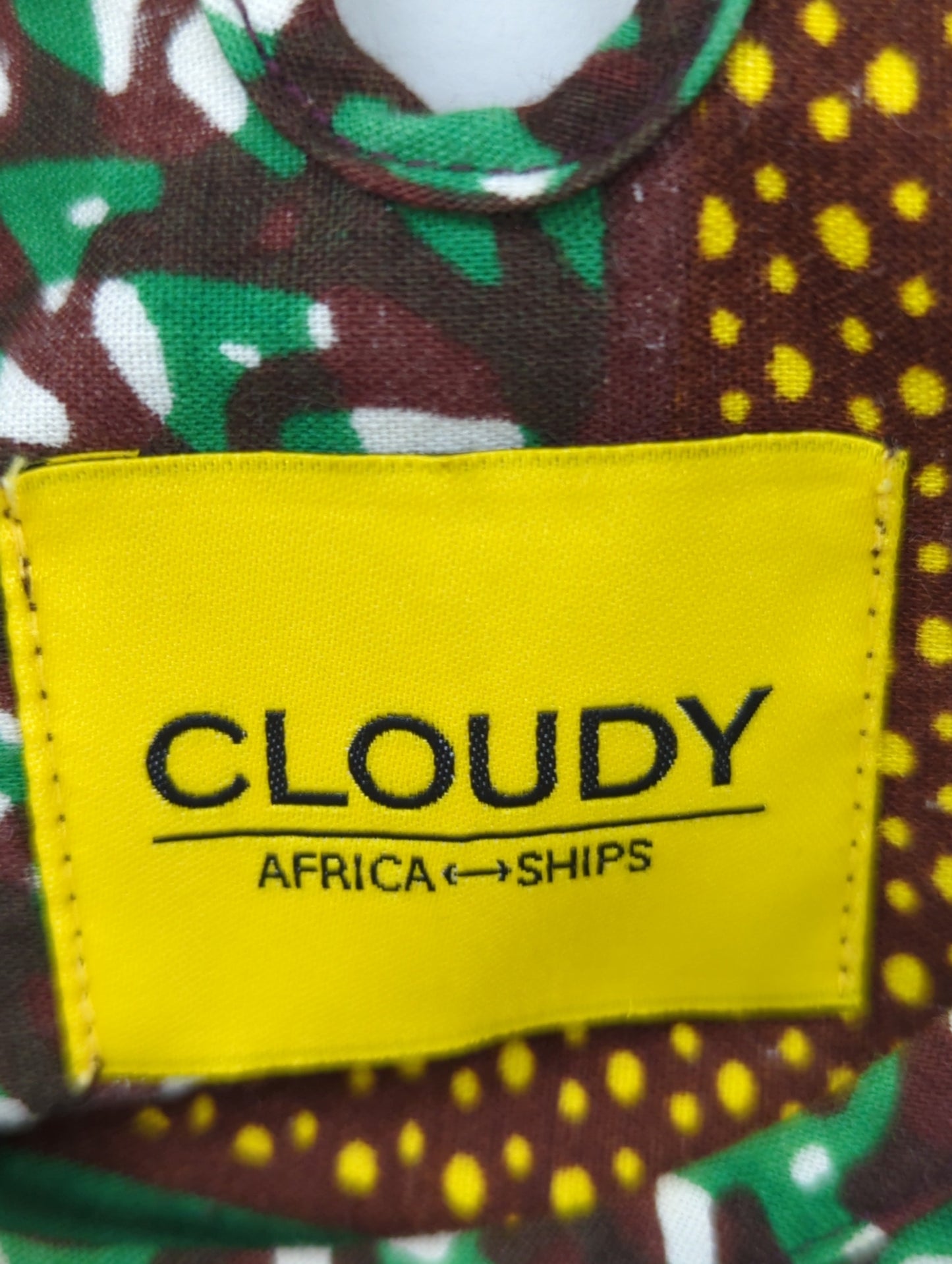 CLOUDY:〈手洗い可能〉ティアードワンピース