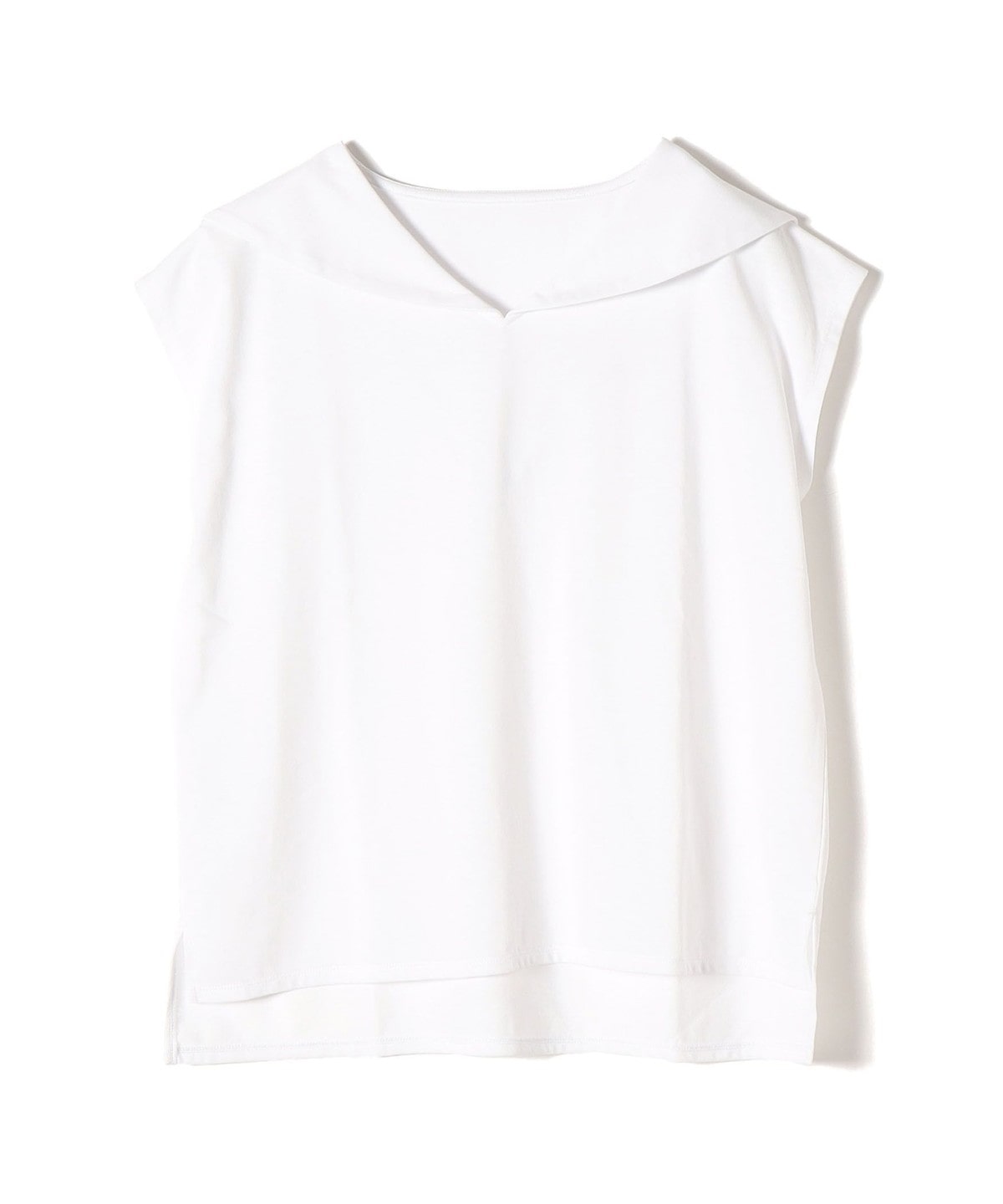 SHIPS any: セーラーカラー TEE〈ウォッシャブル〉