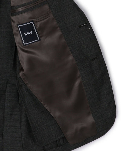 SD:【RING JACKET×CANONICO×SHIPS】ピンヘッド スーツ(チャコールグレー)