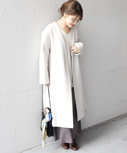 BELLANDI ノーラペルコート